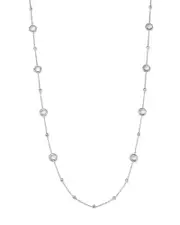 Ippolita Sterling Silver Rock Candy Mini Lollipop Necklace in Clear Quartz, 37