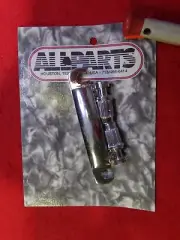 New Allparts bass stop tailpiece. Chrome finish