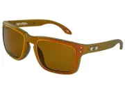 Oakley Holbrook Troy Lee Sunglasses OO9102-T555 Red Gold Shift/Prizm Bronze