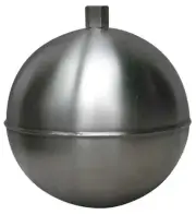 Naugatuck Gr40s421hd Float Ball,Round,Ss,4 In