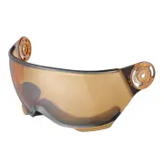 Ersatzvisier Bollé Scheibe Orange Gun Cat 2 für Kinder Skihelm QUIZ Helm