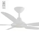 Calibo Storm 42" Indoor/Outdoor 5 Blade ABS DC Ceiling Fan With Light & Remote
