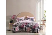 Logan & Mason Hummingbird Quilt Cover Set Blush