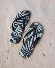 [Havaianas] Havaianas Men's Top Aloha Flip Flops Slippers in Black Size 45/46 45/46 Black