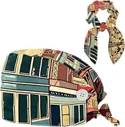 [YTYVAGT] Scrub Caps Women,Scrub Hats Suitable for Women,Bridge City House