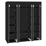 69 Portable Clothes Closet Wardrobe Storage Organizer Non-Woven Fabric Quick E