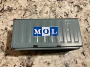 RARE Japan Yamada Chemical Grey MOL Shipping Container