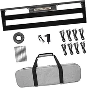 Oshhni Effect Pedal Board Bag, Effect Pedalboard, Portable Replacement Universal Stable Effects Rack, Guitar Effect Pedalboard,