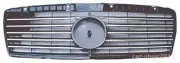 Front Grille Fits for Mercedes Benz W210 95-99 Pre-Facelift Carbon Look S Style