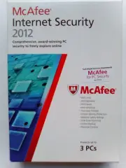 McAfee Internet Secruity 2012 (for up to 3 PCs)