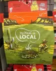 Reto Fun Apron " My Meat Is Local " Blue Q