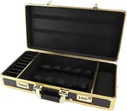 ASHATA Barber Case Organizer with Code Lock, Barber Briefcase Tool Box, Hairdresser Tool Box Organizer, Portable Travel Barber Suitcase for Hair