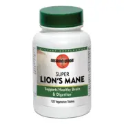 Super Lion's Mane 120 Veg Tabs By Maitake Mushroom Wisdom
