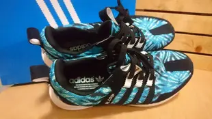 Adidas Originals SL Loop Runner C75288 麂皮 慢跑鞋 黑/藍 男【US.10.5】