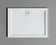 Oceano Shower Base 1800 x 900mm Rear Outlet Solid Cast Construction Stonelite EC