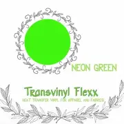 Htv Best Heat Transfer Vinyl Soft High Stretch heat press iron 10" - NEON GREEN