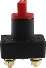 EMSea 60V 300A Battery Switch Power Disconnect Rotary Isolator Kill Cut Off Switch with 2-Position ON-Off for Car Boat Truck UTV ATV Caravan Battery Bank