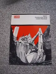 Case 680C Construction King Tractor Loader Backhoe Brochure 16 pg Orig. MINT '71