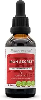 Herbal Fe, Herbal Supplement Blend Drops Alcohol-Free Liquid Extract. Iron Rich Formula 2 Fl Oz