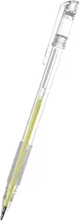 Ipetboom Microblading Marker Pen Tattoo Eyebrow Pencil 1mm Tip Water-resistant Yellow Easy Replace Chic Design