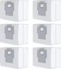 Robotic Vacuum Cleaner Bags,6 Pack 3 L Vacuum Bags for Roborock Roomba S7 MaxV