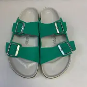 Birkenstock New w/ Box Arizona Emerald Suede Exquisite Regular Width Select Size