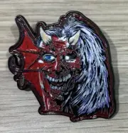 Iron Maiden PURGATORY Official Licensed Pin Badge Heavy Metal NWOBHM