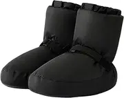 [AZIDWERYQ] 1 Pair Dance Booties, Waterproof & Windproof Dance Warm Up Booties, Soft Comfortable Ballet Warm Up, Portable and Lightweight for Girls Women, XS