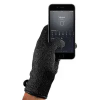 在飛比找Yahoo!奇摩拍賣優惠-荷蘭MUJJO升級款羊毛內襯雙層全手掌手指觸屏智能手機觸摸線