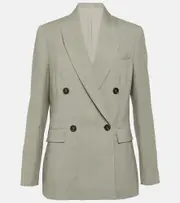 [Brunello Cucinelli] Brunello Cucinelli Double-breasted blazer AU 14 green