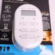 Jasco Indoor Digital Plug-In Timer 6 Preset Buttons 26892