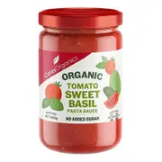 Organic Ceres Organics Tomato, Sweet Basil Pasta Sauce 690g – Fresh, healthy organic delivery | Doorstep Organics