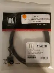 KRAMER 97-0132006 C-HM/HM/PICO/BK-6 Ultra Slim Flexible High-Speed HDMI Cable