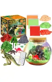 Dinosaur Terrarium Kit for Kids -Dinosaur Kid Painting Crafts Kits - Birthday Gi