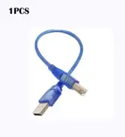 1PCS USB 2.0 A to USB B Printer Cable 12in for Arduino Scanner Printer Mac PC