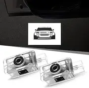 JCRNBU 2PCS Car Door Lights Logo for Defender 2010-2023, Puddle Lights LED Welcome Lights Accessories, Door Courtesy Light LED Ghost Shadow Lights