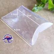 Clear Favour PVC Boxes for Bomboniere Wedding Party Pillow box pack of 100