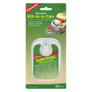 Coghlans Survival Kit in a Can - 33 Items