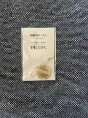 Travelers Notebook/Company Prada •Brass Tag • One Brass Clip(2 pc Set)
