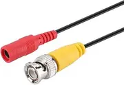 Zerodis BNC CCTV -Expansion Expansion Cable Durable Koax Cable for The CCTV TV TV Installation of LCD 15M Black (5M)