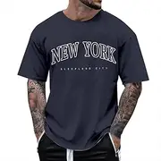 [Generic] Men's T-Shrit Regular Fit Sports Tops Crew Neck Gym Running T Shirt Comfortable T-Shirt