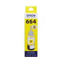 在飛比找PChome24h購物優惠-EPSON C13T664400 黃色墨水 (L100/20