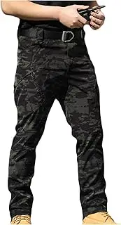[Jueshanzj] Men's Cargo Pants Outdoor Stretch Fabric Pants