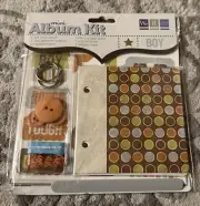 We R Memory Keepers Mini Album Kit BOY KIDS 4" x 4" Ring Bound