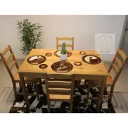Cowhide Placemats - Longhorn Design 12 in diameter - 1 or in set of 2, 4 or 6