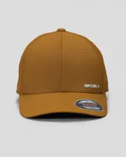 [Rip Curl] Rip Curl Men's Vaporcool Phaser Flexfit Cap in Gold One Size Gold