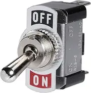 Narva 60060BL Off/On Metal Toggle Switch with Off/On Tab Blister Pack
