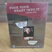SEALED Starbucks Pour Your Heart Into It Audio CD Howard Schultz Dori Jones Yang