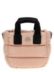 [Moncler] Moncler-Mini Caradoc Borse A Mano Rosa-Donna OS Pink
