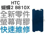 在飛比找Yahoo!奇摩拍賣優惠-HTC 蝴蝶2 Butterfly2 B810X 螢幕背膠 